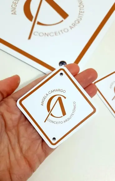 Aplique com Logo - Arquitetura