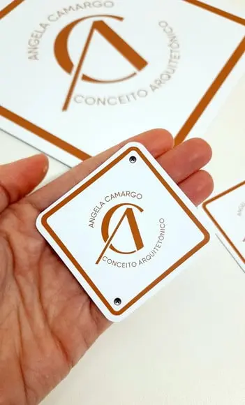 Aplique com Logo - Arquitetura