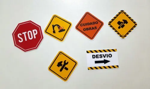 Aplique Construção 3 cm