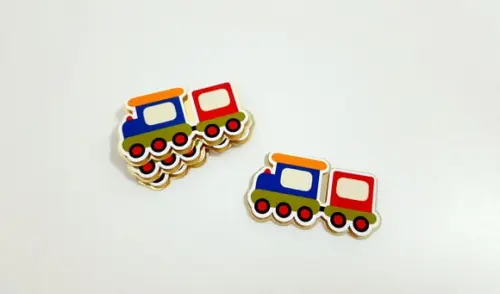Aplique Duplo Trem - Brinquedos