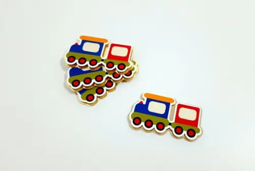 Aplique Duplo Trem - Brinquedos