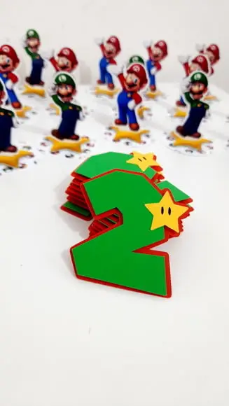 Aplique em Camadas - Números