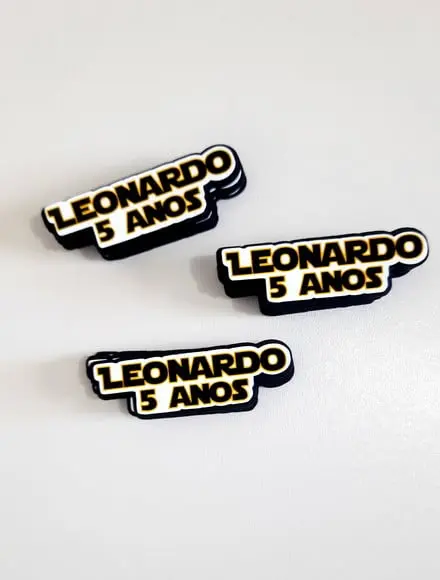 Aplique em Camadas - Star Wars