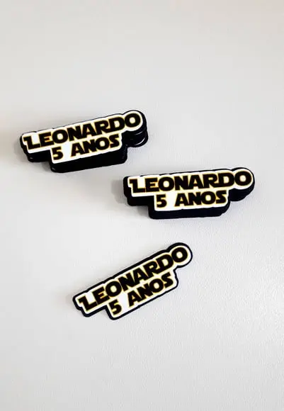 Aplique em Camadas - Star Wars