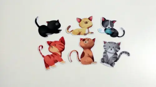 Aplique Gatinhos 7 cm