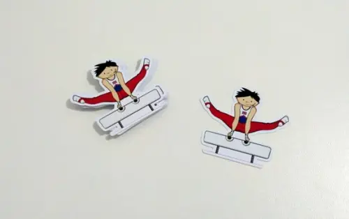 Aplique Ginástica Artística 7 cm