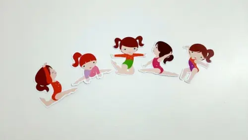 Aplique Ginástica Rítmica 5 cm