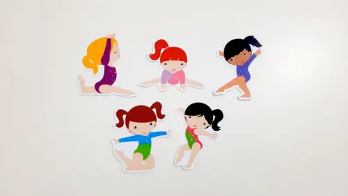 Aplique Ginástica Rítmica 7 cm