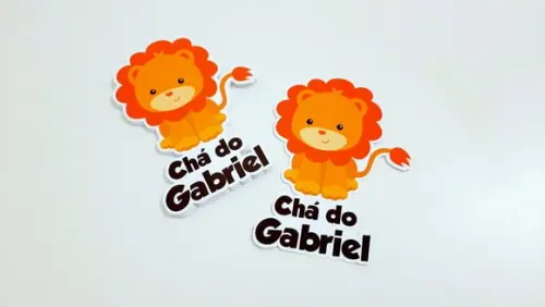 Aplique Leãozinho - Safari