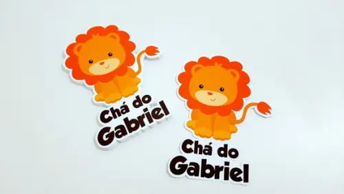 Aplique Leãozinho - Safari