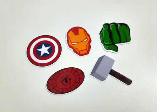 Aplique Heróis 5 cm