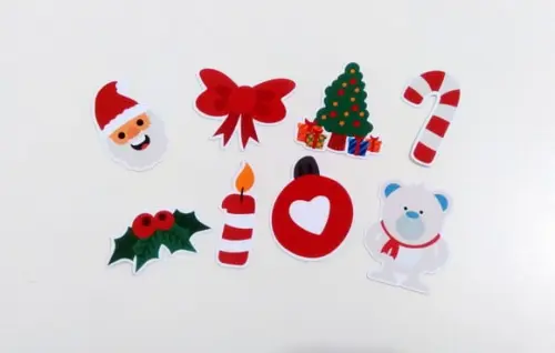 Aplique Natal 5 cm