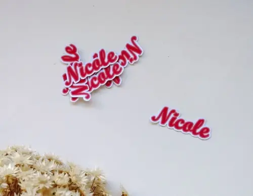 Aplique Nome