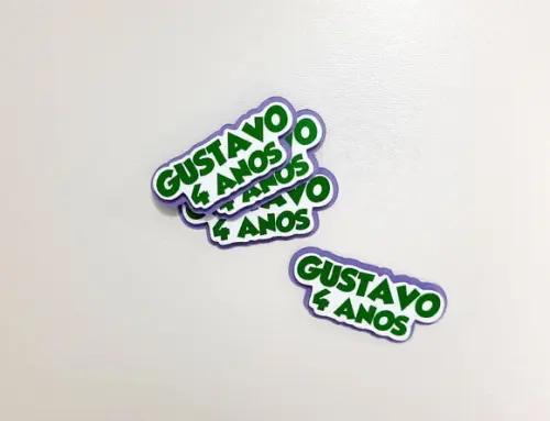 Aplique Nome em Camadas