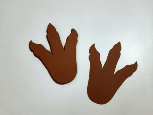 Aplique Pegada de Dinossauro