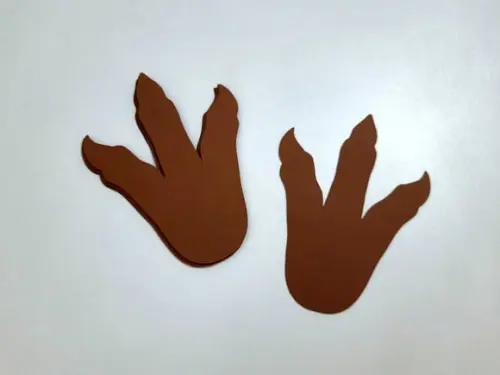 Aplique Pegada de Dinossauro