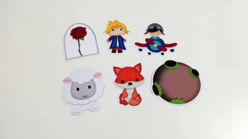 Aplique Pequeno Príncipe 5 cm