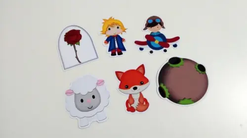 Aplique Pequeno Príncipe 5 cm