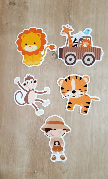 Aplique Safari 7 cm