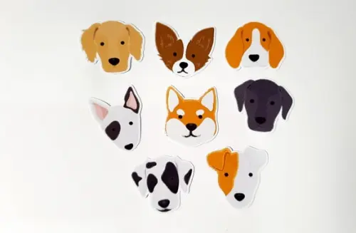 Apliques Cachorrinho 3 cm