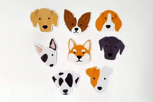 Apliques Cachorrinho 3 cm