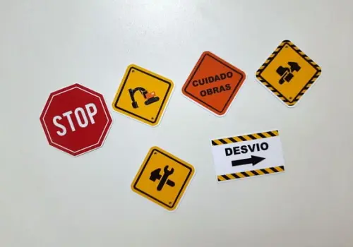 Apliques Construção cm