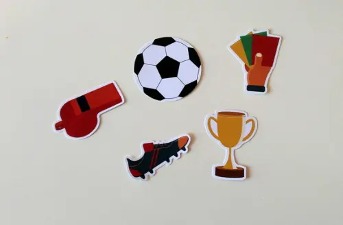 Apliques Futebol 7 cm