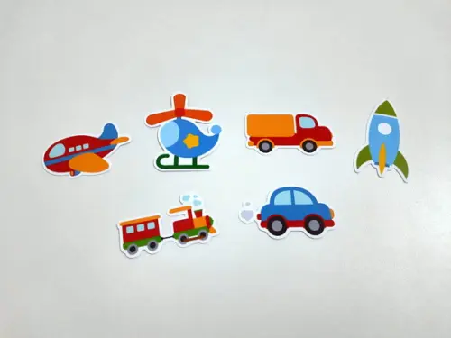 Apliques Meios de Transporte 5 cm