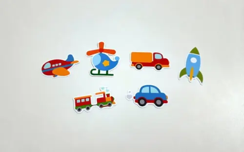 Apliques Meios de Transporte 7 cm