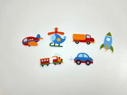 Apliques Meios de Transporte 7 cm