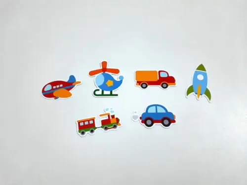 Apliques Meios de Transporte 5 cm