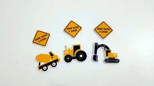 Apliques para Tubetes Construção