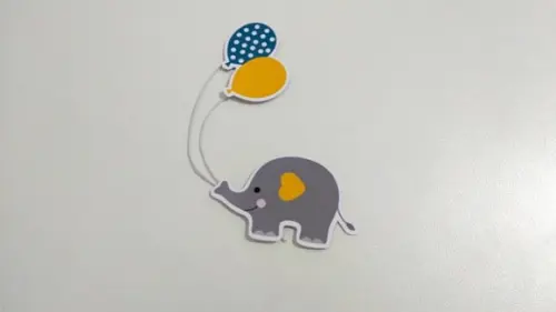 Apliques para tubetes Elefantinho
