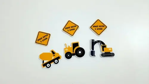 Apliques para Tubetes Construção
