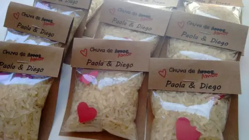 Arquivo de Corte com Arte - Chuva de Arroz (amor)
