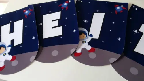 Bandeirola Redonda - Astronauta