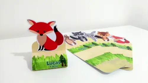 Biis Duplo Animais do Bosque