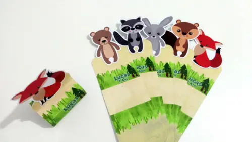 Biis Duplo Animais do Bosque