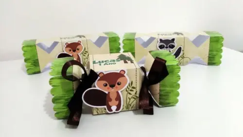 Caixa Bala - Animais do Bosque