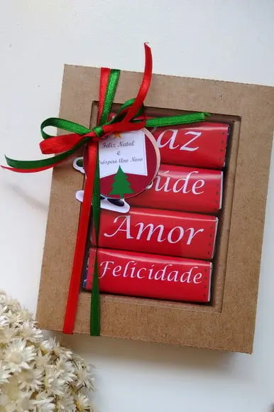 Caixa Lembrancinha - Natal