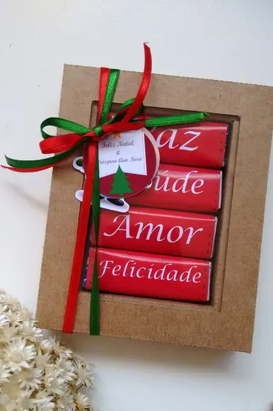 Caixa Lembrancinha - Natal
