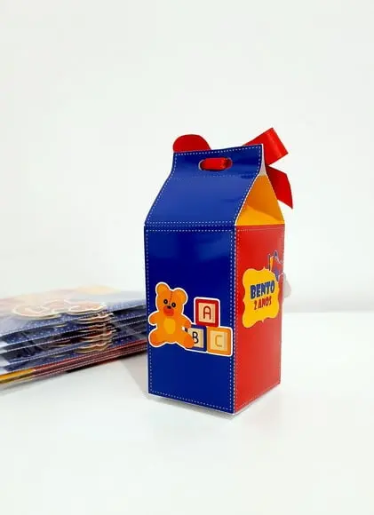 Caixa Milk - Fábrica de Brinquedos