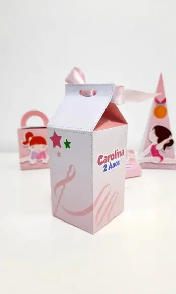 Caixa Milk - Ginástica Rítmica
