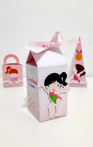 Caixa Milk - Ginástica Rítmica