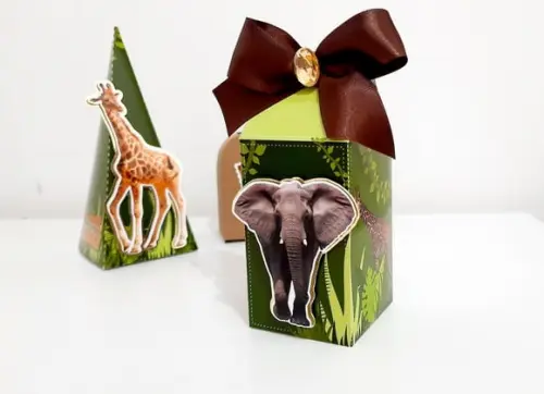Caixa Milk - Safari Luxo