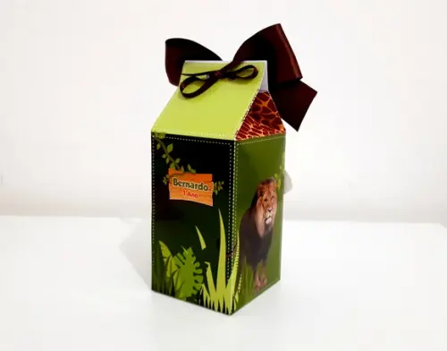 Caixa Milk - Safari Luxo