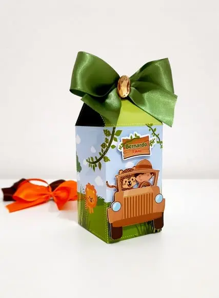 Caixa Milk - Safari Luxo
