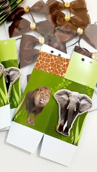 Caixa Milk - Safari Luxo