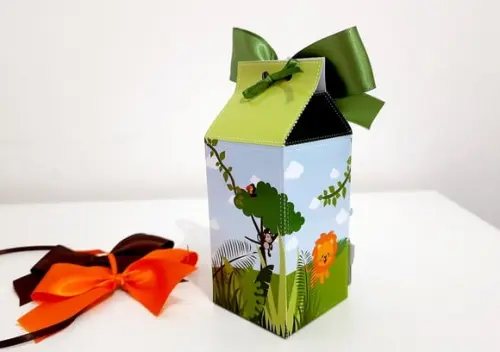 Caixa Milk - Safari Luxo