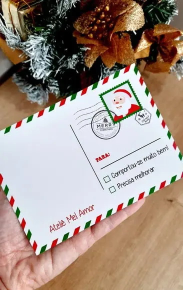 Cartão Postal de Natal